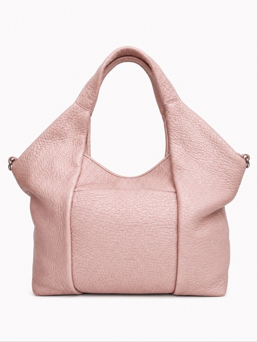 Vince CAMUTO Precious Blush Lambskin Steph Hobo Nappy Tote Bag